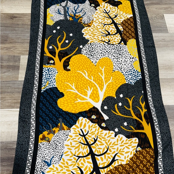 Multicolor Designer Patterned Scarf - Picture 3 of 5